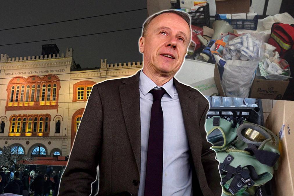 ZAŠTITNIK NEUGLEDA I KRALJ PROPADANJA: Đokić u svom manifestu navodno brani Univerzitet, a pretvorio ga u blokadersko ruglo (FOTO)