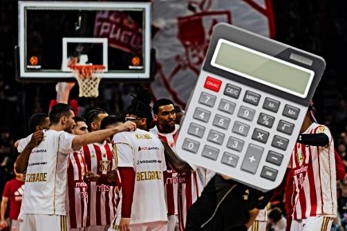 DIGITRON SE POKVARIO! Ovako Zvezda može direktno u plej-of Evrolige! Naučno-fantastična računica od koje pamet staje...