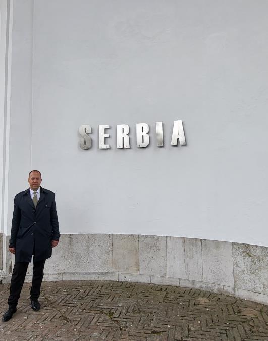 GENERALNI KONZUL U TRSTU NEMANJA SEKICKI OBIŠAO PAVILJON SRBIJE U VENECIJI: Sanirana šteta od požara, sve spremno za svečano otvaranje 8. maja!  