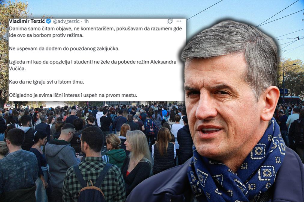 RASKOL MEĐU BLOKADERIMA SVE DUBLJI! Vladimir Terzić udario na svoje: Svima je samo lični interes na prvom mestu!