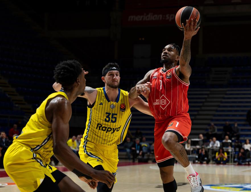 LOŠE VESTI ZA ZVEZDU IZ PIONIRA! Hapoel pobedio Makabi u Beogradu, crveno-beli ostali bez direktnog mesta u plej-ofu!