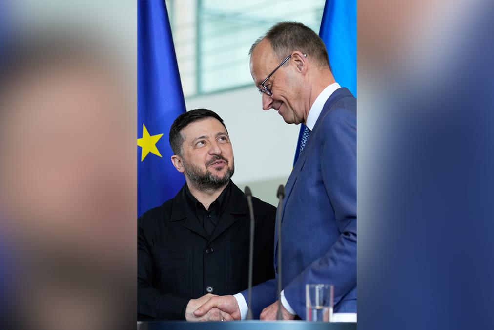 ZELENSKI U BERLINU, SA MERCOM O RATU SA RUSIJOM Nemački kancelar ukrajinskog predsednika dočekao uz poruku 