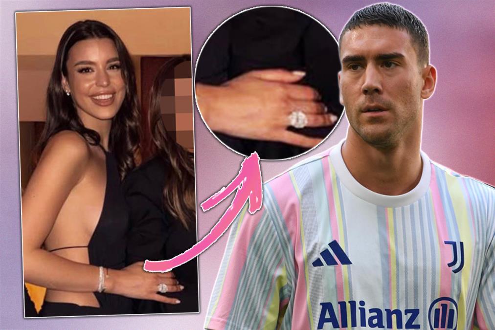 DUŠAN VLAHOVIĆ VERIO VANJU! Posle pomirenja, na ruci Bogdanovićeve zasijao ogroman dijamantski prsten: Otkrivamo sve detalje tajne veridbe godine (FOTO)