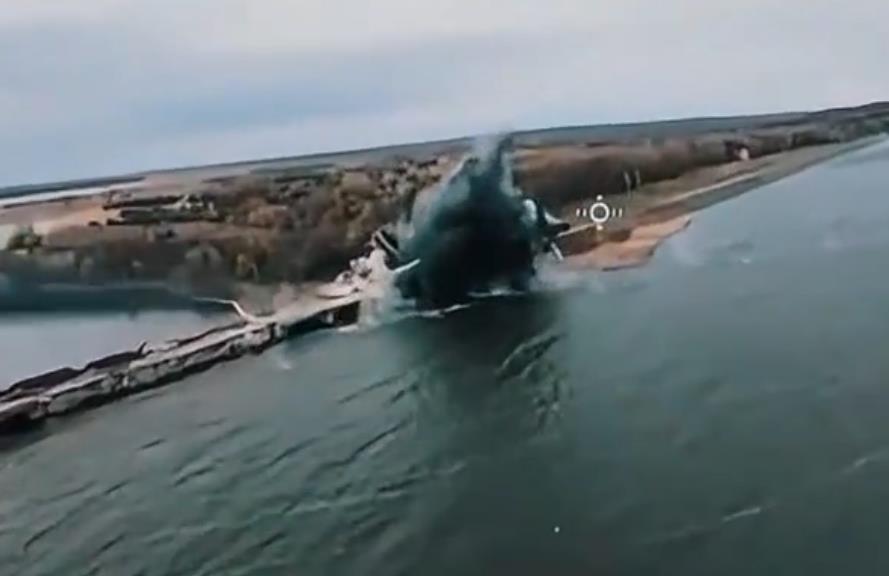 RUSI POGODILI BRANU U UKRAJINI! Snimljen udar šest vođenih bombi na najveći akumulacioni rezervoar u Harkovu (VIDEO)