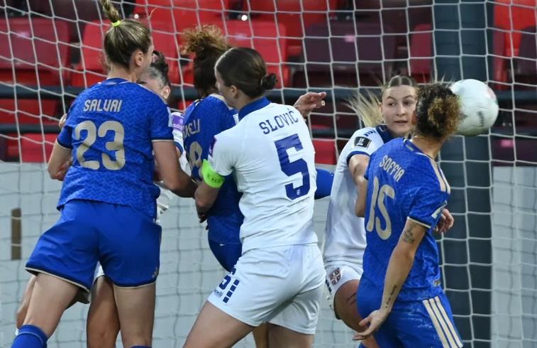 SRPKINJE PORAŽENE U LESKOVCU: Fudbalerke Srbije ubedljivo izgubile od Italije u kvalifikacijama za SP