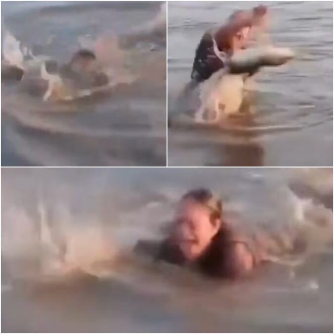 Mislila je da se u vodi uhvatila za granu, a onda je videla šta je u pitanju: Usledila je borba za život