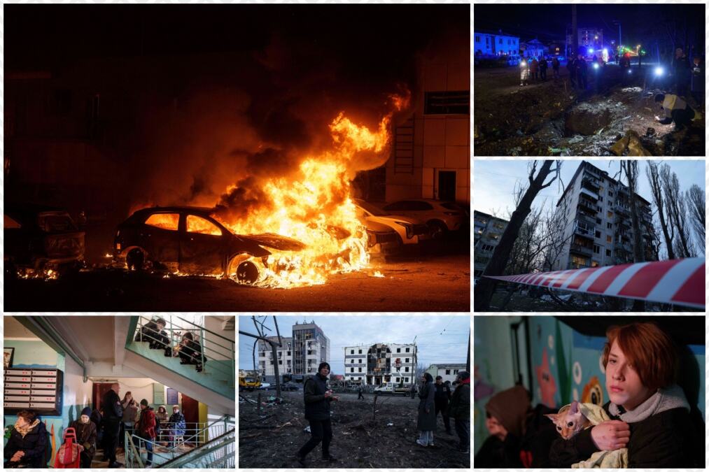 STRAŠNA NOĆ U UKRAJINI, NAJGORE PROŠLI ODESA I KIJEV! U ruskim napadima poginulo najmanje 14 ljudi, ranjeno više desetina, uključujući decu (FOTO, VIDEO)