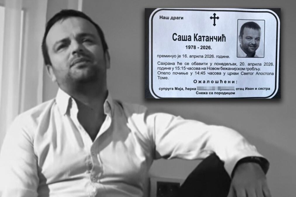 NAJMILIJI SE OPROSTILI OD PEVAČA: Tužan prizor posle iznenadne smrti Saše Katančića, porodica neutešna (FOTO)