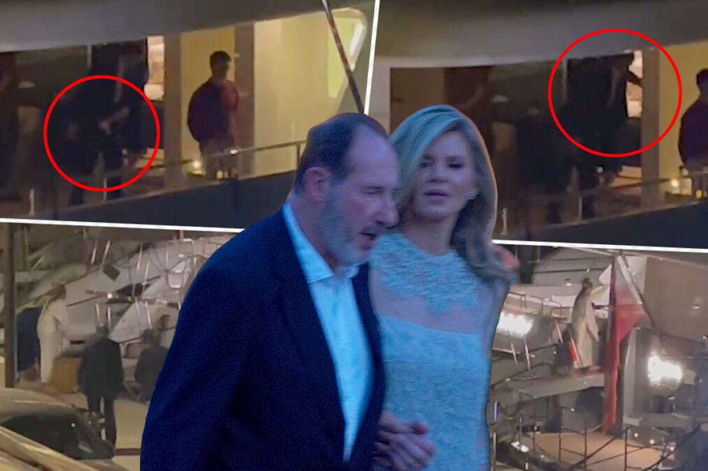 (VIDEO) MELINU MUŽ MILIONER GAĐAO PEŠKIROM! Evo šta su mladenci radili na jahti od 10 miliona evra nakon svadbenog slavlja!