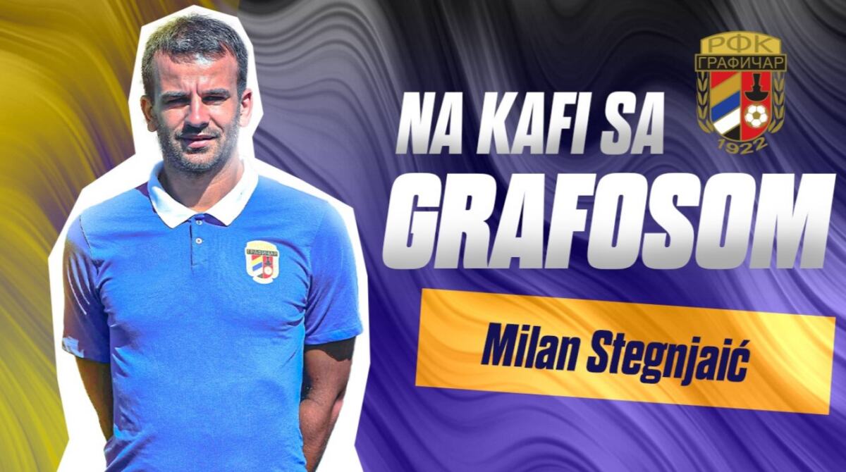 STEGI SE VRATIO KUĆI, ALI SA NOVIM ZADATKOM! Milan Stegnjaić gost emisije "Na kafi sa Grafosom": Trener Grafičara govorio je o brojnim zanimljivim temama! VIDEO