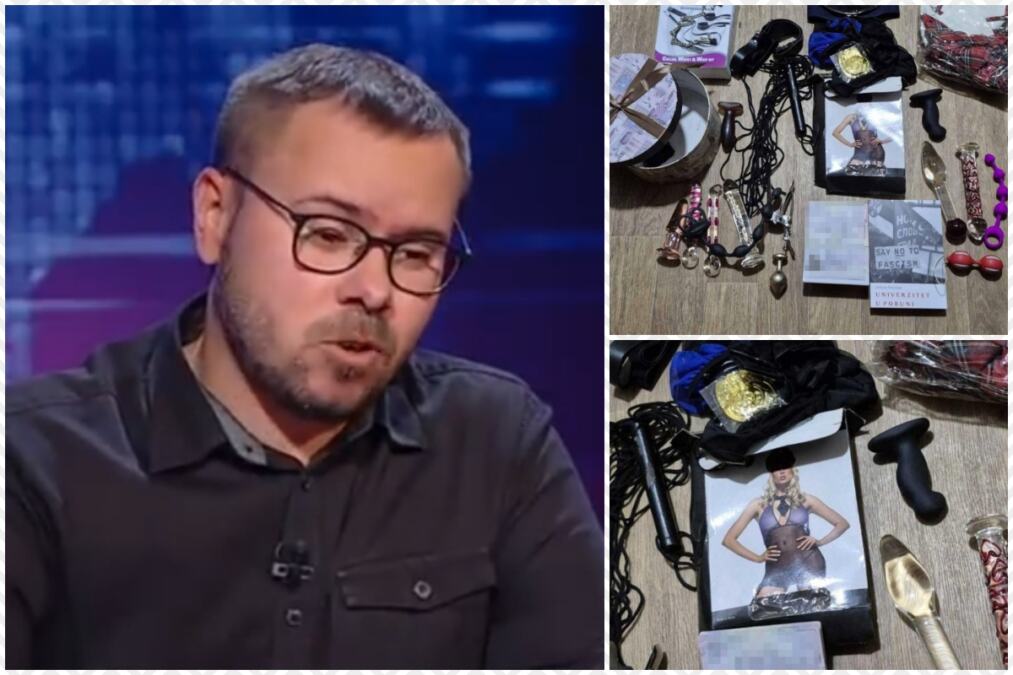 PROFESOR BLOKADER ZAUSTAVLJEN NA GRANICI S KOFEROM PUNIM SE*SUALNIH POMAGALA! Vibratori, japanske kuglice, sado-mazo oprema - EVO ŠTA JE SVE NAĐENO (FOTO/VIDEO)