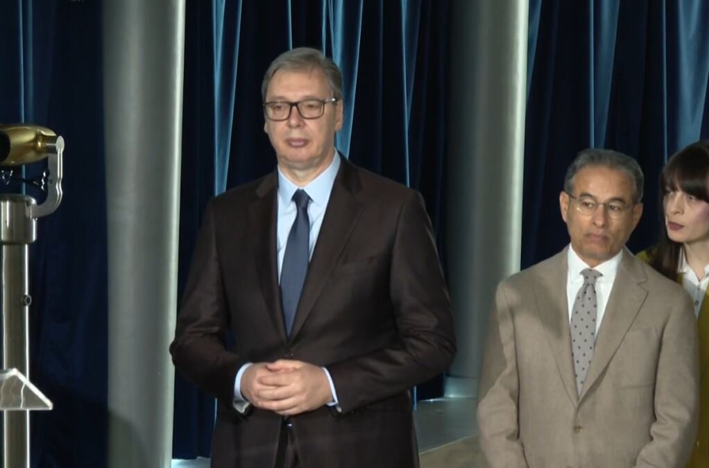 UŽIVO "NISMO OVO PRAVILI ZA ELITU, VEĆ ZA CEO NAŠ NAROD" Vučić na otvaranju veličanstvenog vidikovca na Kuli Beograd - Pruža se spektakularni pogled (FOTO)