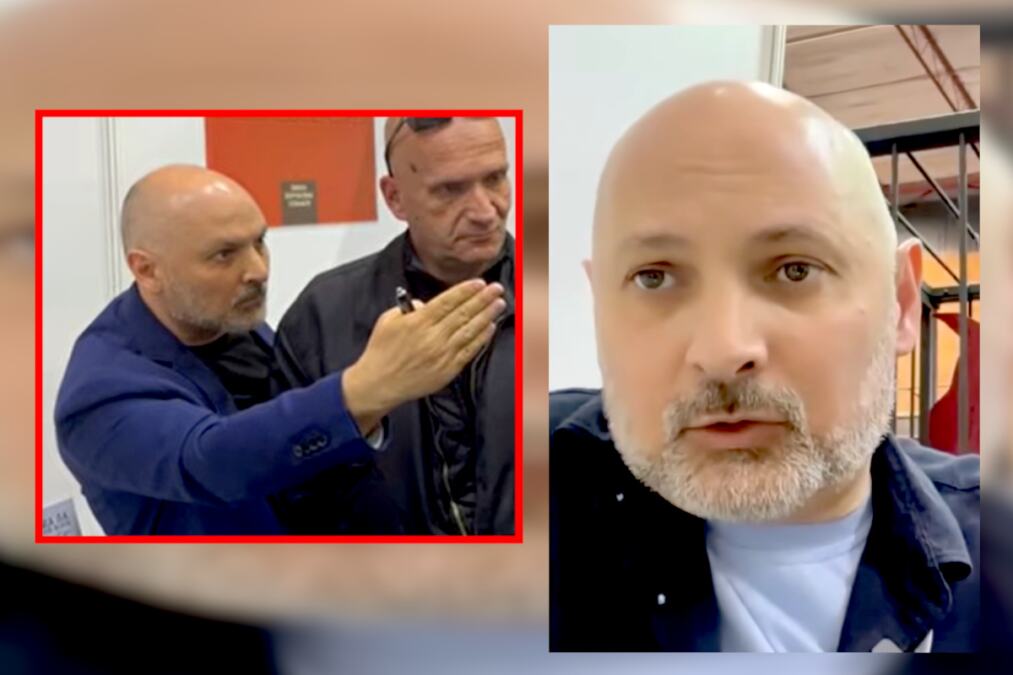 PRVO BAKIRA OPTUŽIO DA JE UBICA, PA SE UMALO POTUKAO NA SAJMU: Kako je Domagoj Margetić konačno zauvek diskreditovao samog sebe i postao PREDMET SPRDNJE