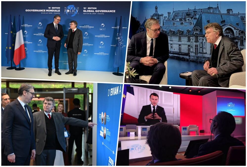 RAZGOVOR O VAŽNIM TEMAMA! Oglasio se Vučić nakon sastanka sa Monbrijalom: Srbija dobro razume ozbiljnost trenutka u kojem se svet nalazi (FOTO)