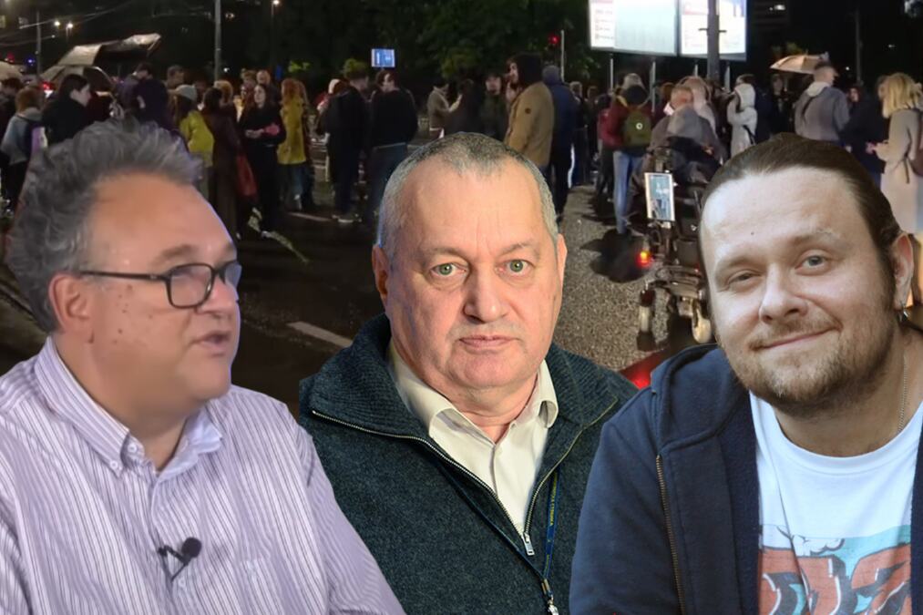 „OVI IZ OPOZICIJE SU SLEPCI, A I STUDENTI SU SLEPCI!“ Vidojković i Kulačin „odjavili“ sve blokadere, a nastup Srđana Milivojevića ih posebno nervira (VIDEO)