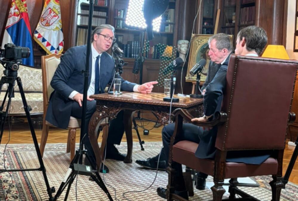 "ZAŠTO NE POŠTUJETE REZOLUCIJU 1244? TO NIJE U REDU, ALISTERE!" Objavljen intervju predsednika Vučića, britanskog novinara ostavio u šoku: MI SMO PONOSNI SRBI