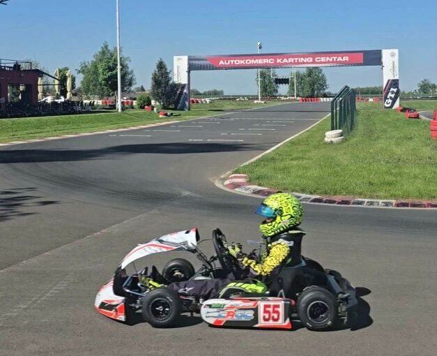 ĐURIČKOVIĆ BEZ SREĆE: Nikša osvojio drugo mesto u mini rotaks klasi