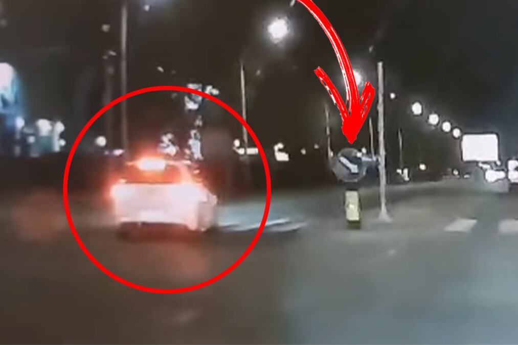 ŠOK SNIMAK SA NOVOG BEOGRADA! Vozač "golfa" divljao, a onda povukao jeziv potez: "Epidemija zombija" (VIDEO)