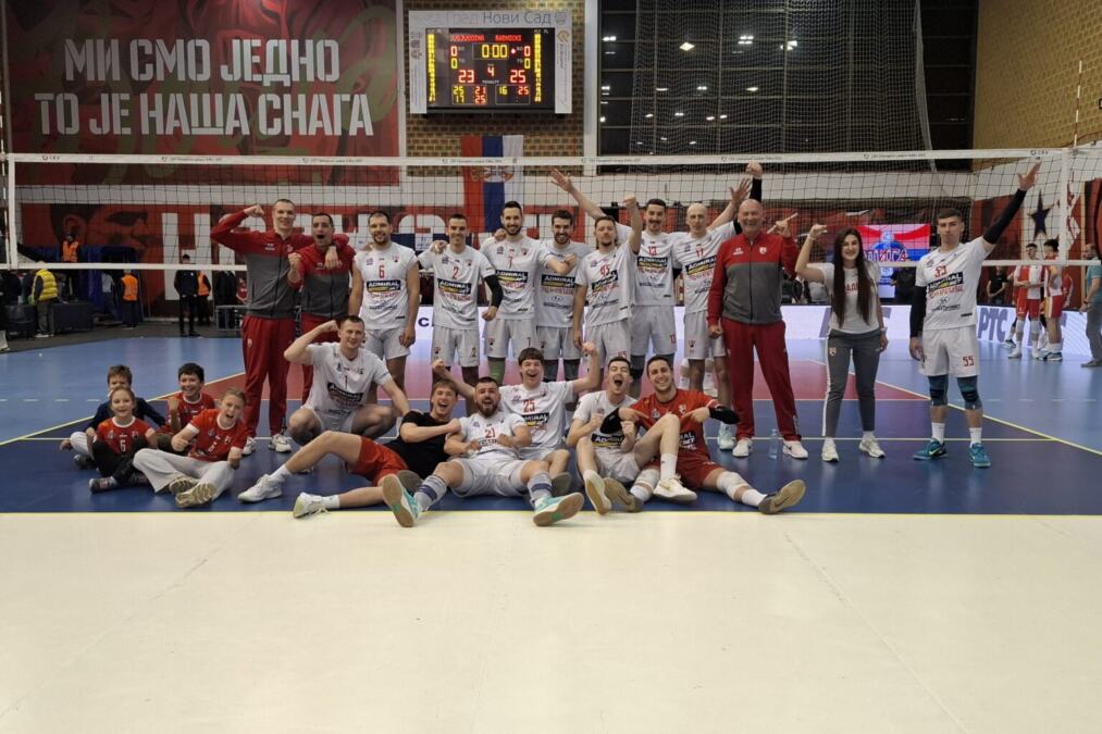 ŠAMPIONSKA DOMINACIJA U NOVOM SADU: Odbojkaši Radničkog slavili nad Vojvodinom