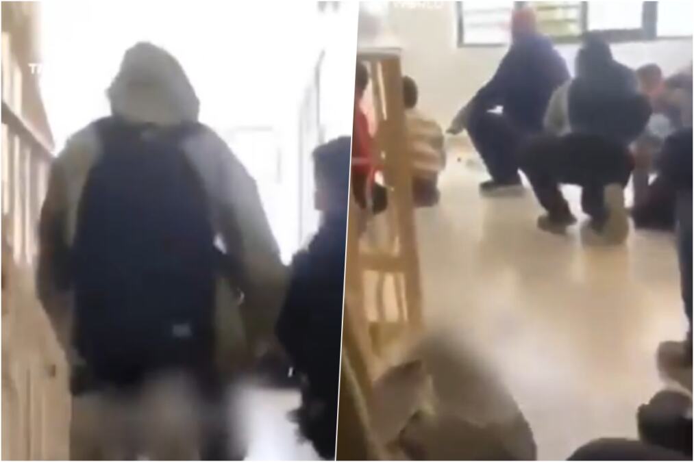 JEZIV SNIMAK NASILJA NA ZAPADNOJ OBALI: Jevrejski doseljenici napali školu punu dece! Otvorili vatru na njih iz oružja: "Ulazite unutra, ubiće vas" (FOTO/VIDEO)