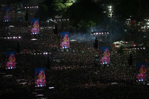 Ovako izgleda koncert za 2 miliona ljudi: Čak je i glavna zvezda ostala u šoku od ovolike mase (VIDEO)