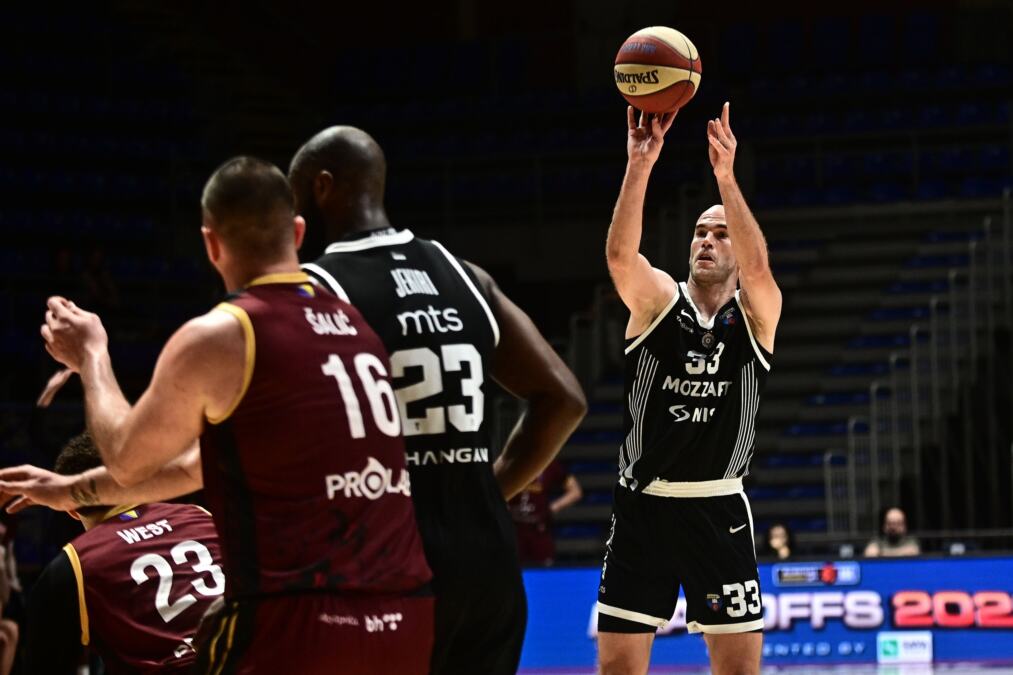 NA MIŠIĆE: Partizan uz dosta muka srušio Bosnu - pogledajte kako su crno-beli stigli do pobede (VIDEO)