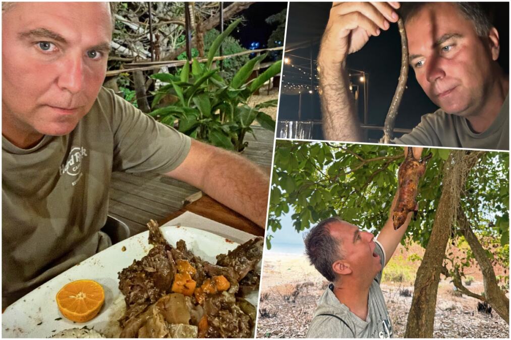 "PACOVINA"! Saradnik Kurira u Gvineji Bisao jeo pečenog pacova: "Miris se proširio po selu, oseća se nadaleko! Sprečavam nagon za povraćanjem, ali..."