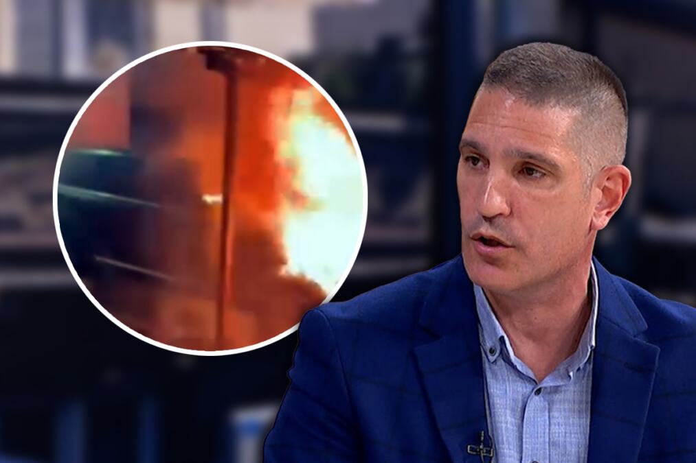 BLOKADERI ZAPALILI AUTOMOBIL SRĐANU SIMIĆU ISPRED PORODIČNE KUĆE: "Nasilje postalo opravdano, pokušavamo da dođemo do rešenja, ovo se ne sme dešavati u Srbiji!"