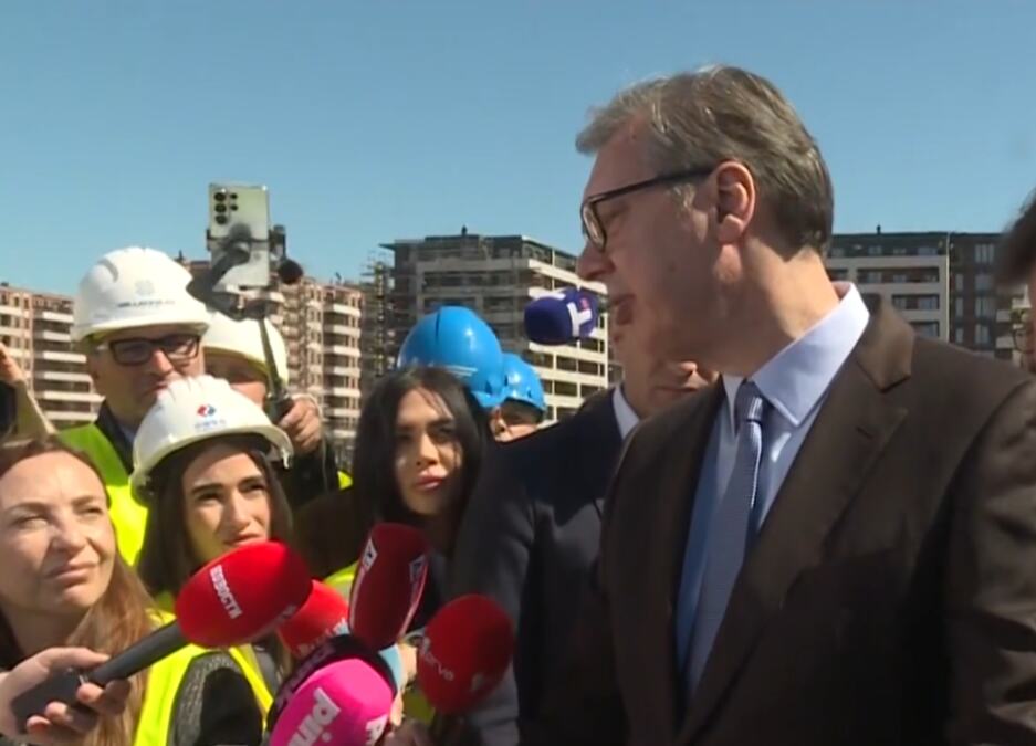 UŽIVO VUČIĆ NA GRADILIŠTU EKSPO 2027: Stadion će čudesno da izgleda! Biće desetine hiljada stabala, mnogo zelenila
