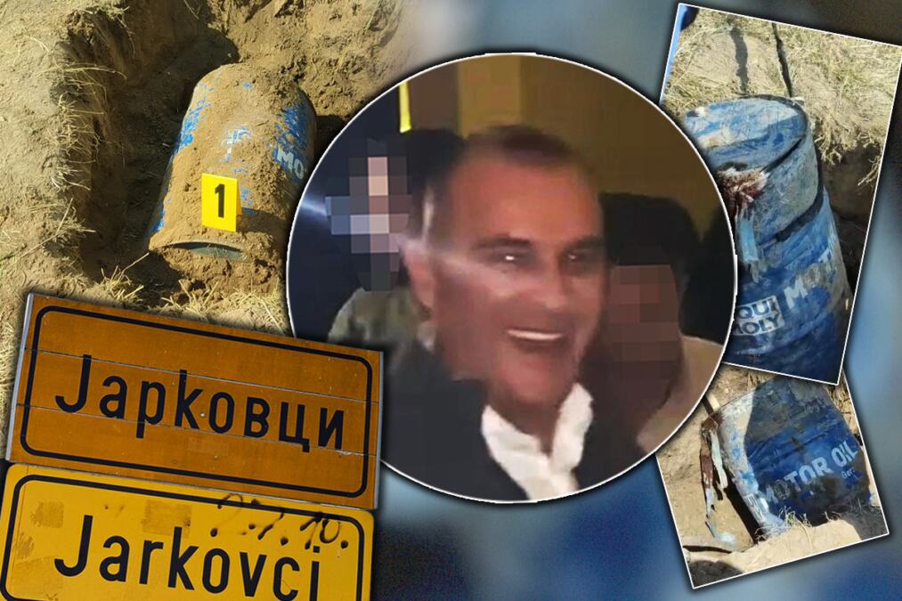 UZNEMIRUJUĆI DETALJI U SLUČAJU ALEKSANDRA NEŠOVIĆA! PALJEN, PA ZABETONIRAN U BURETU U POLOŽAJU FETUSA! Prizor koji je zgrozio i najiskusnije istražitelje