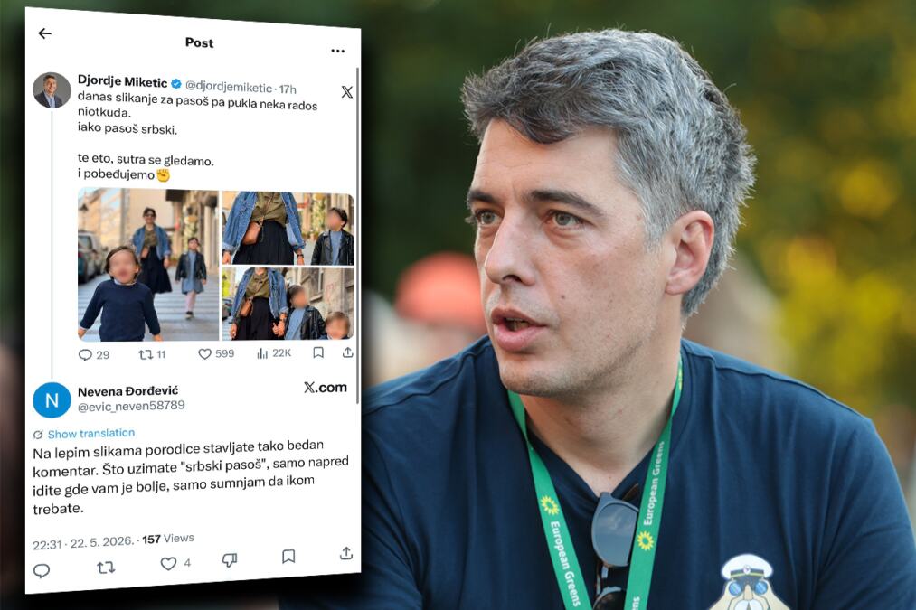 BLOKADERU SE GADI SRPSKI PASOŠ! Miketić ismevao rođenu državu, pa dobio odgovor koji će dugo pamtiti: 