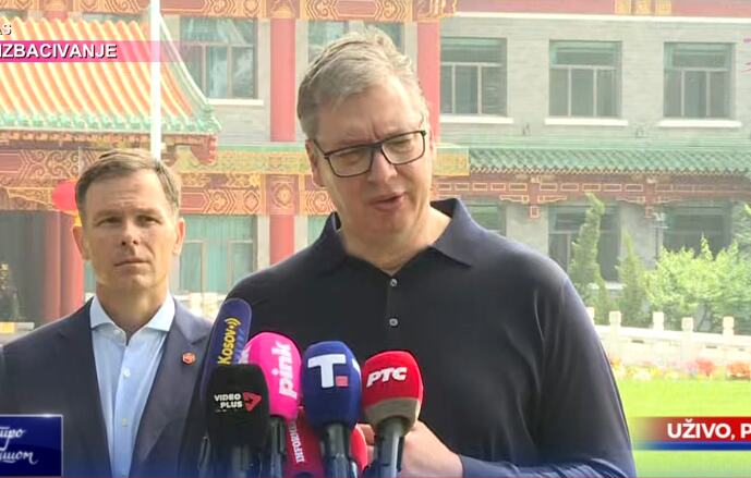 SUTRA JE ZA SRBIJU NAJVAŽNIJI DAN POSETE KINI! Vučić iz Pekinga: Cilj je da kroz razgovor sa predsednikom Sijem ostvarimo najvažnije državne interese