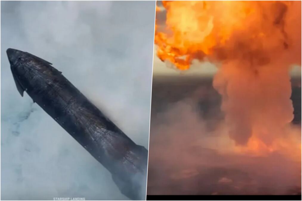 "EPSKO SLETANJE" Pogledajte trenutak PADA u Indijski okean i EKSPLOZIJE rakete Ilona Maska! "Postigli ste gol za čovečanstvo" (FOTO/VIDEO)