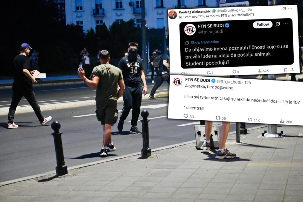 KRIVICU ZA KRAH SVALJUJU JEDNI NA DRUGE! Blokaderi besni zbog malog broja ljudi na protestu, opozicioni novinar upitao plenumaše da li su fašisti?!