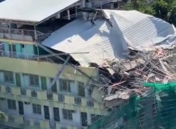 URUŠILA SE ZGRADA, VIŠE OD 20 ZAROBLJENIH POD RUŠEVINAMA! Horor prizor na Filipinima, u toku je akcija spasavanja (VIDEO)