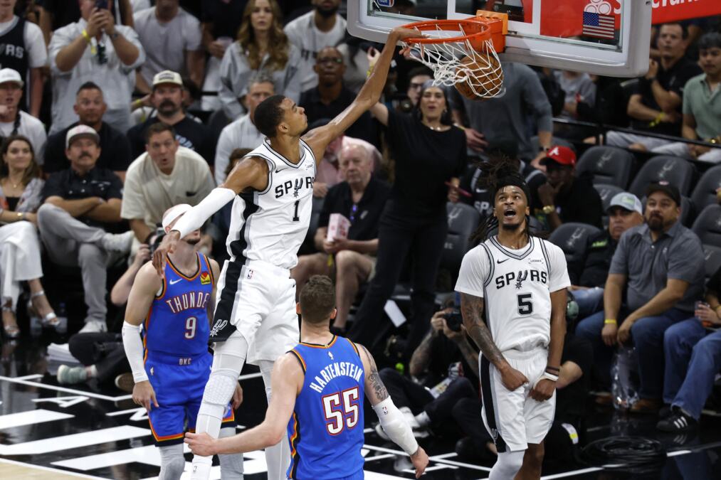 SVE PRŠTI U FINALU NA ZAPADU! Šej zatajio, sjajni Vembanjama ga srušio! San Antonio i Oklahoma na egalu!