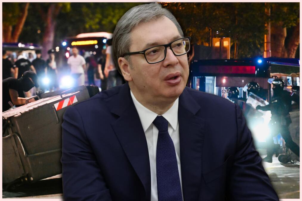 VUČIĆ O NASILJU BLOKADERA, PROTESTU NA SLAVIJI I VLADANU ĐOKIĆU: "Ima li bilo koje sekretarice iz inostranstva ili špijunčića, a da ga on nije primio"