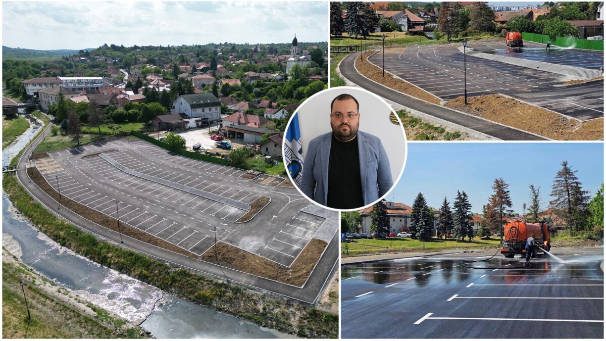 Novi parking u opštini Grocka