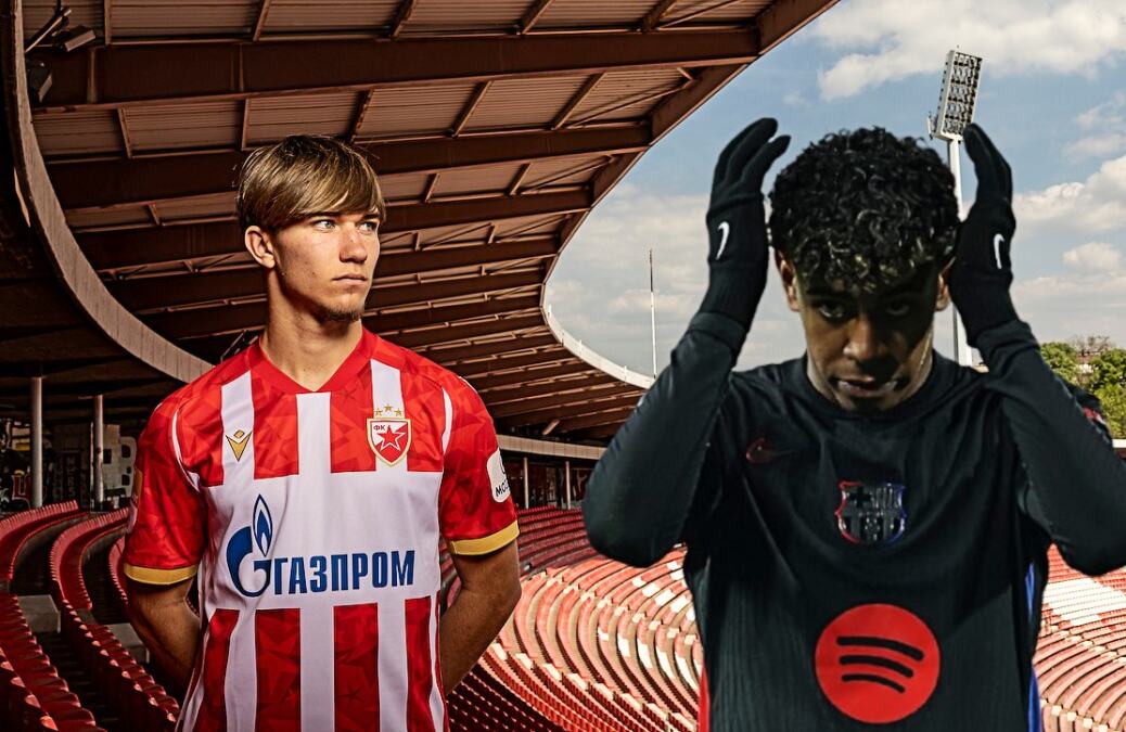 NOVI MILIONSKI TRANSFER NA POMOLU! Vasilije Kostov rame uz rame sa Laminom Jamalom - Zvezda trlja ruke!