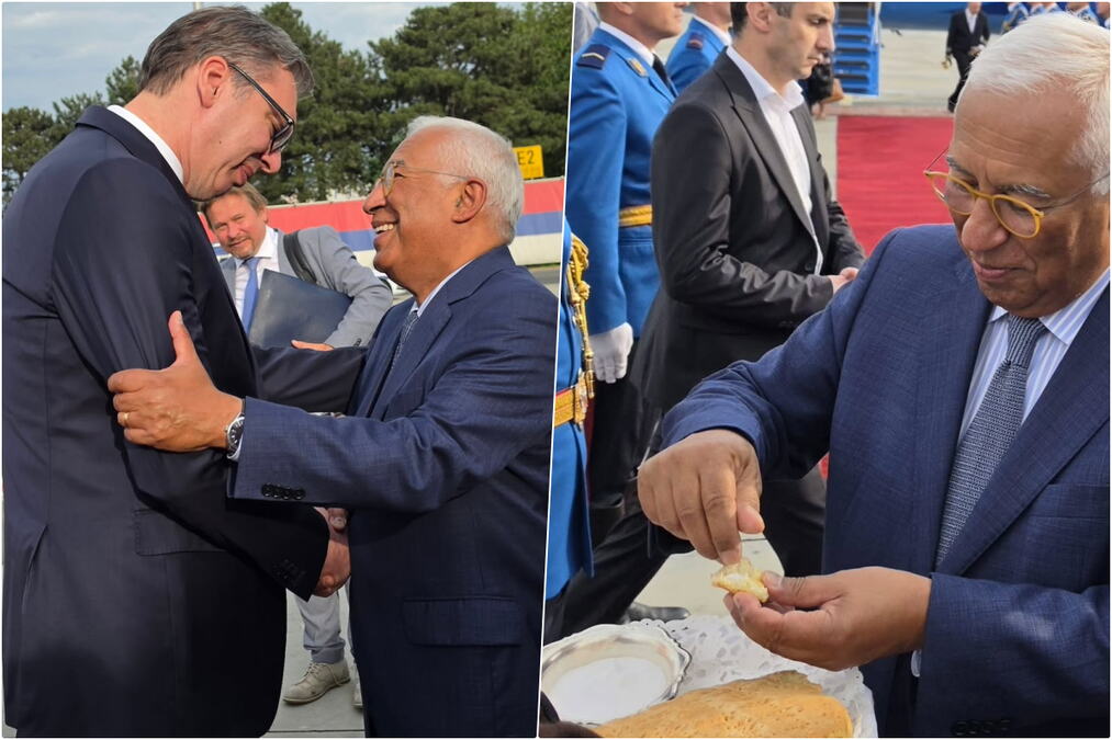 PREDSEDNIK VUČIĆ DOČEKAO ANTONIJA KOŠTU NA AERODROMU U BEOGRADU: Ova poseta je važan podsticaj daljem jačanju odnosa Srbije i Evropske unije