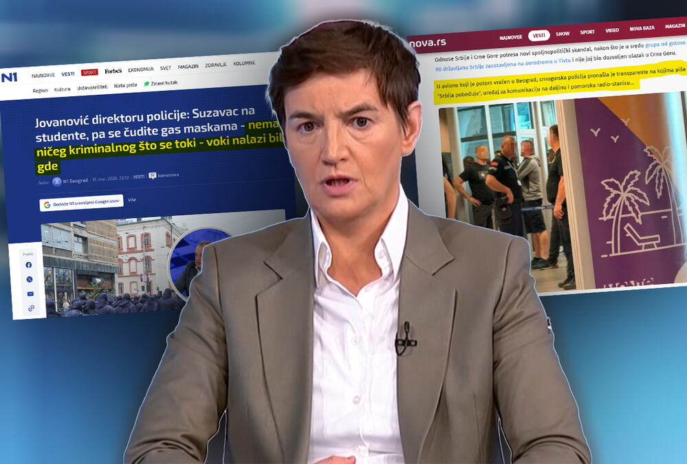 BRNABIĆ O DVOSTRUKIM ARŠINIMA BLOKADERA: Da su u famoznom avionu za Tivat našli deo onoga što je nađeno u Rektoratu, verujem da bi nam Crna Gora objavila rat!