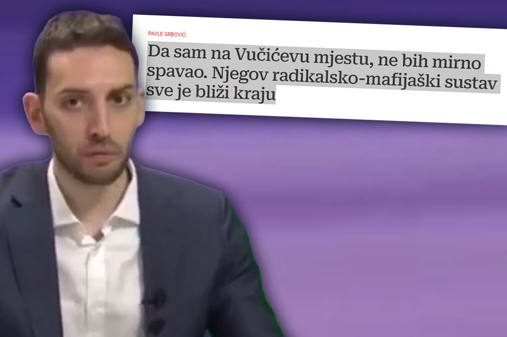 SKANDALOZAN TEKST U HRVATSKIM MEDIJIMA! I Pavle Grbović zakukao kod Hrvata, a oni mu velikodušno daju prostor, samo da pljuje po Srbiji