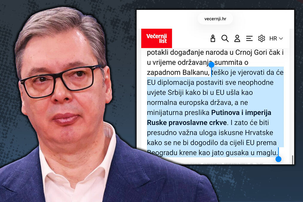 ANTIKAMPANJA IZ HRVATSKE RADI PUNOM PAROM! Sraman tekst Veče