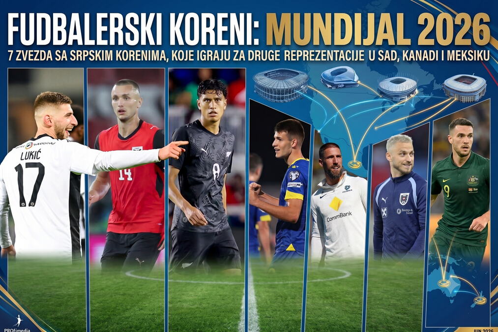 NA MUNDIJALU ĆE IGRATI ČAK 7 SRBA: Jedna može da bude i prva