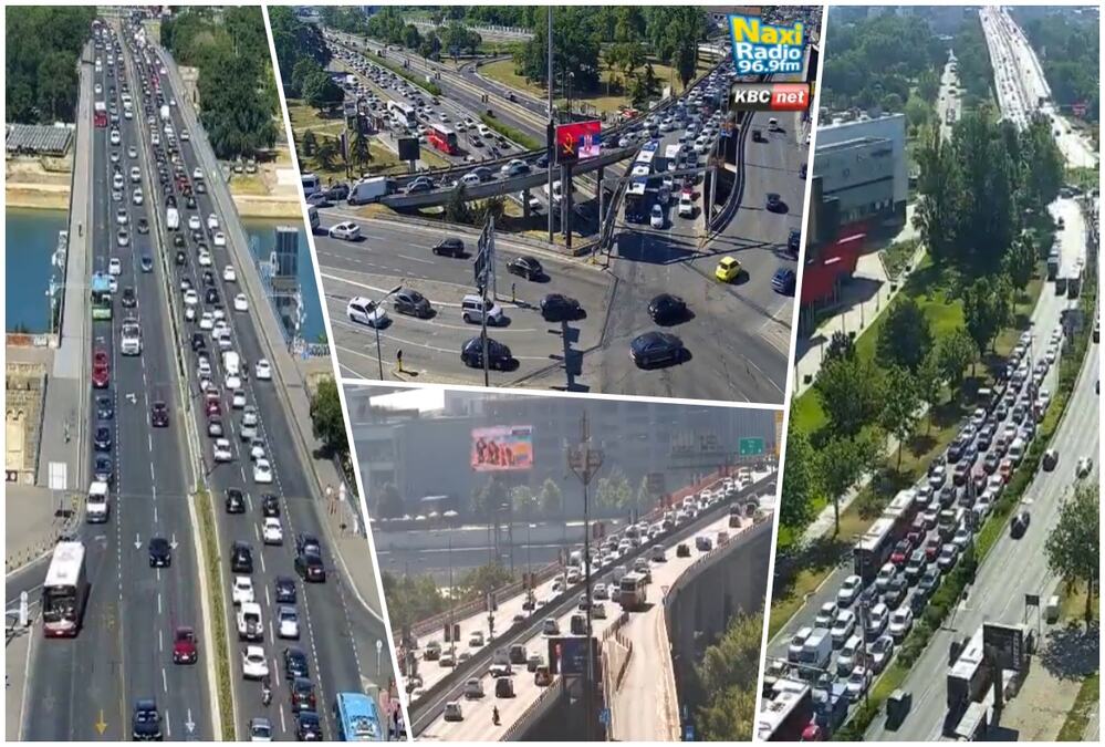 KOLONAMA NA BRANKOVOM ZA NOVI BEOGRAD NE VIDI SE KRAJ: Bez v