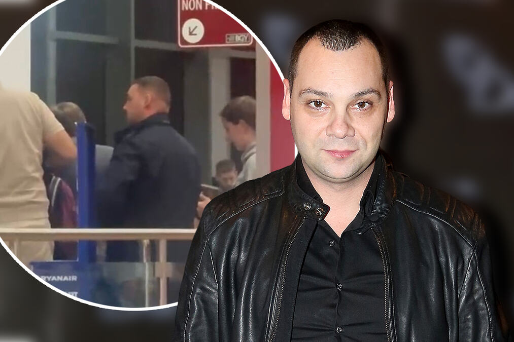 PAPARACO: Darko Filipović na aerodromu u Milanu, evo s kim s