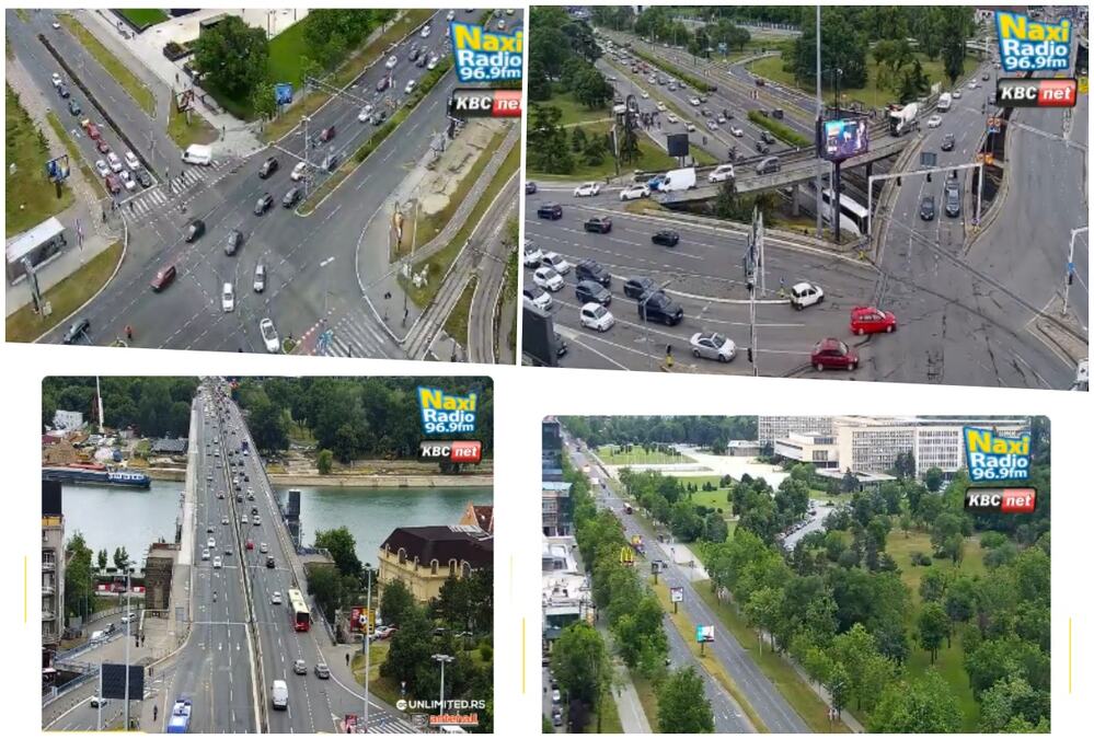 POČEO RASPUST I SEZONA ODMORA, GUŽVE NEMA NIGDE: Autokomanda poluprazna, Plavi most bez kolona, na Brankovom i Gazeli sve teče (FOTO)