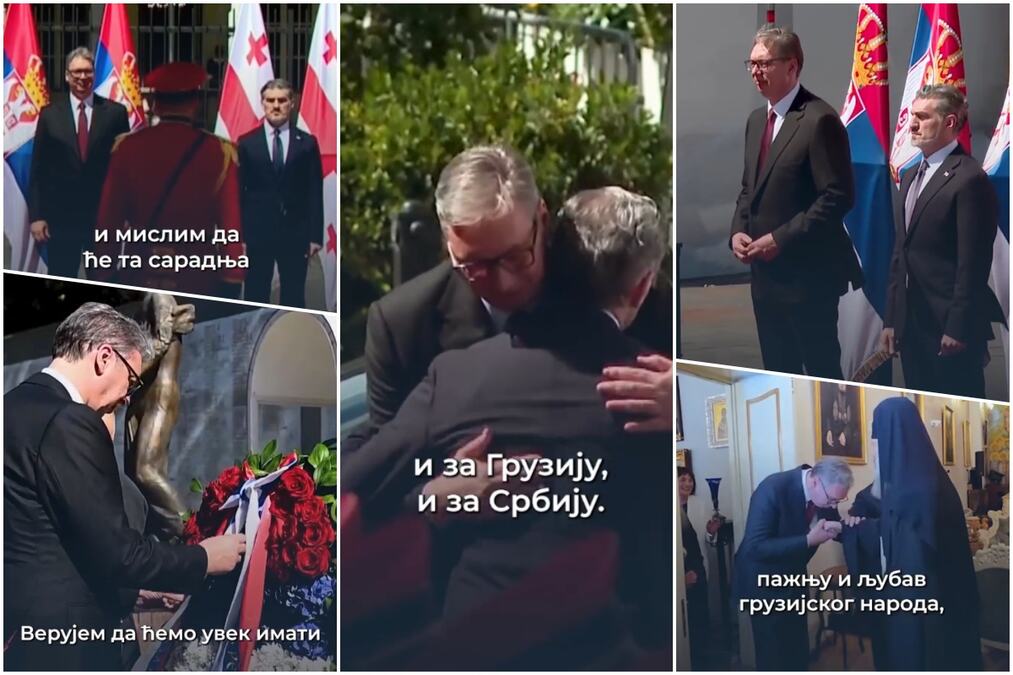 „RAZUMEVANJE I PRIJATELJSTVO NA VISOKOM NIVOU!“ Predsednik Vučić se oglasio iz Gruzije, pa podelio kadrove zvanične posete: Saradnja ide uzlaznom linijom!