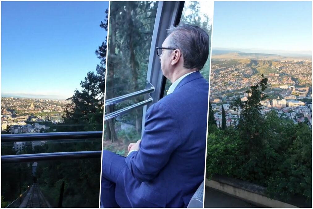 "PROFESIONALNA DEFORMACIJA - TEŠKO PROLAZI!" Predsednik Vučić objavio nesvakidašnji snimak iz Gruzije (VIDEO)