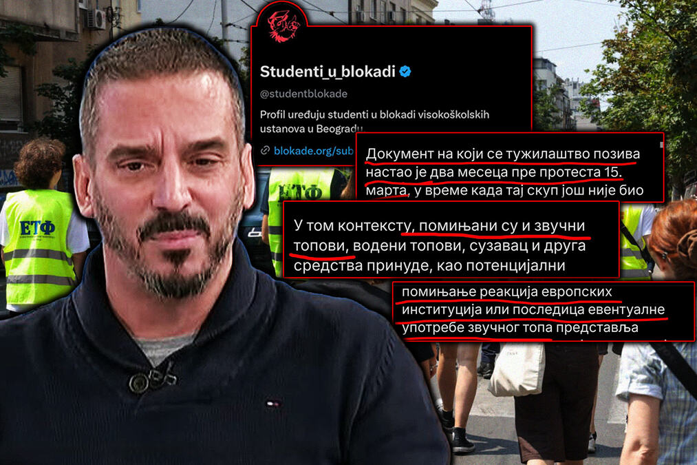 "DOLAZI VREME KRIVIČNE ODGOVORNOSTI, BLOKADERI!" Piper izneo neoborive dokaze o aferi "Zvučni top": SVE SU SAMI PRIZNALI! (FOTO)